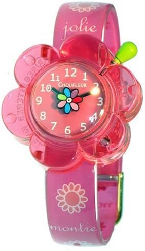 Montre Fille Quartz Analogique pour Enfants avec Motif 3D - Coffret