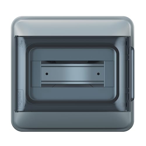 Legrand, Plexo S 601888 Répartiteur pour pièces humides IP65-IK07 1 rangée 8 modules Dimensions (H x l x P) 200 x 213 x 106 mm avec bornier conducteur...