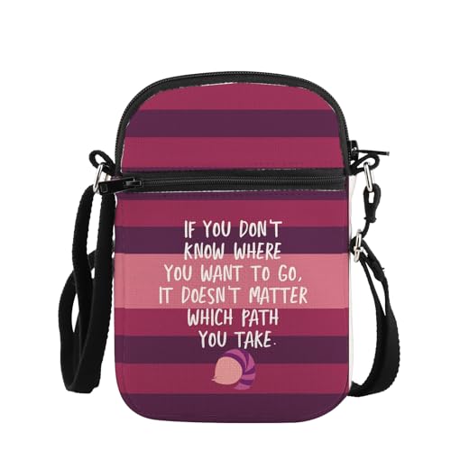 PLITI Cute Cat Crossbody Bag Princess Movie Inspired Gifts Cartoon Cat Lover Gift Fairy Tales Gift (Path Take ZCbag)