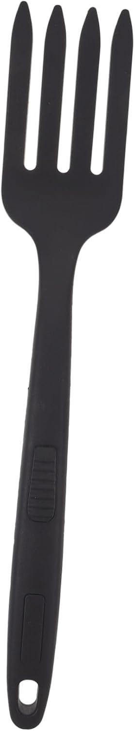 Garneck Lightweight Silicone Cooking Fork Noodle Fork Food Salad Pasta Kitchen Utensil