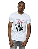 David Bowie Men's Serious Moonlight Tour 83 T-Shirt White Large