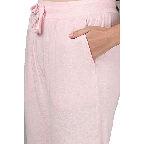 Image of INSENSE by Shoppers Stop Solid Polyester Blend Loose Fit Womens Joggers