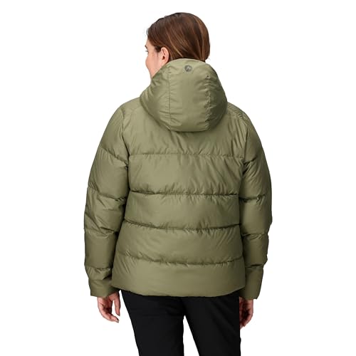 MARMOT Women's Guides Down Hoody, Down Insulated Puffer Jacket, Olive Grove, Medium by MARMOT - Image 2