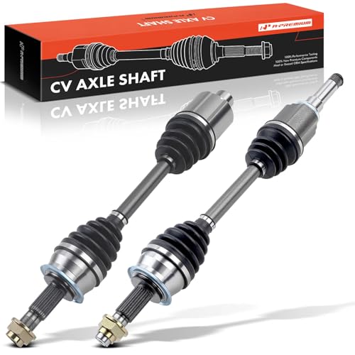 A-Premium Pair (2) Front CV Axle Shaft Assembly Compatible with Chevrolet Sonic 2012-2020 1.4L, Automatic Transmission Only, Driver and Passenger Side