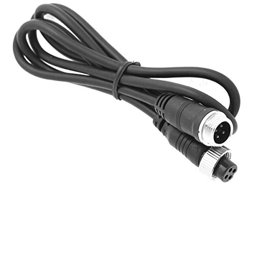 PEN 10FT/3M Car 4Pin Aviation Video ExtensionCable for, CCTV Rearview Camera Truck Trailer Camper Bus Motorhome Vehicle Backup Monitor Waterproof Shockproof System