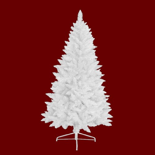 RS Trade 1015 120 cm Weihnachtsbaum PVC künstlich Weiß (Ø ca. 62...