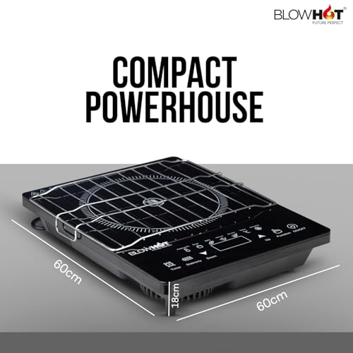 Image of BLOWHOT BL-700 Grill Infrared Cooker 2200-Watt Induction Cook Top With MeshTray - 1 Year Warranty (1 Year on Coil, PCB, Fan)