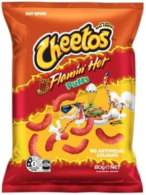 Cheetos Puffs Flamin Hot 80g x 15