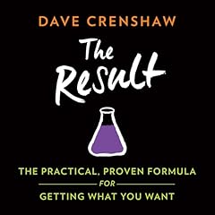 The Result Audiolibro Por Dave Crenshaw arte de portada