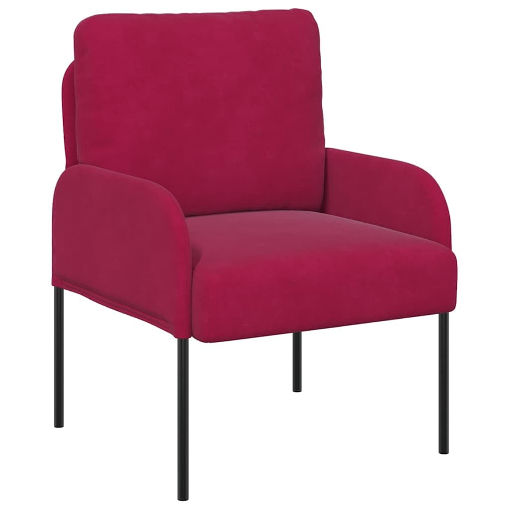 Sofas mit Kissen 55cm Weinrot Sperrholz, Sofa Couch für Wohnzimmer Schlafzimmer Wohnung Gästezimmer Büro -B