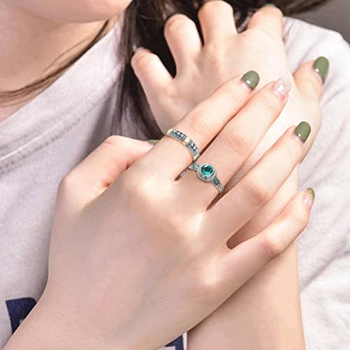 Bague rétro argent 925 thaï torsadé : cadeau idéal pour amoureux