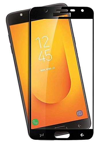 Image of Tempered Glass Screen Protector Compatible For Samsung J7 MAX Full Screen Coverage (Except Edge to Edge) and Free Complete Easy Installation kit.