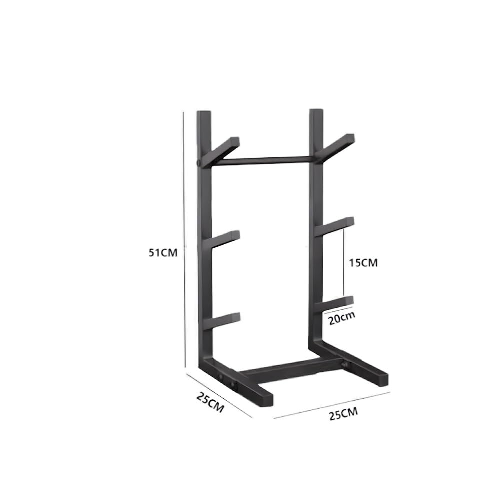 exproyzk Soporte para Tablas de Snowboard Expositor Independiente para Tablas de Surf y Wakeboard Solución de Almacenamiento Multifuncional(25x25x51cm)