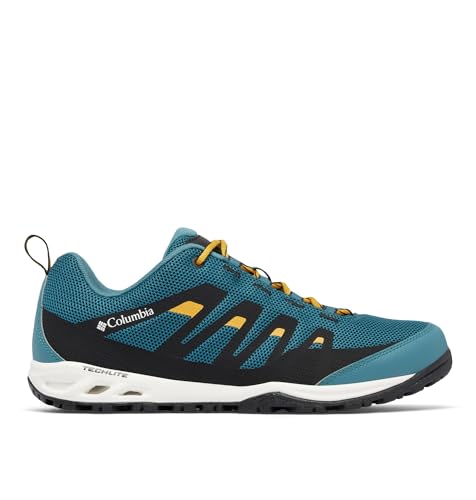 Image of Columbia Men's Vapor VentTrekking and Hiking Shoes, Cloudburst Golden Yellow, 9
