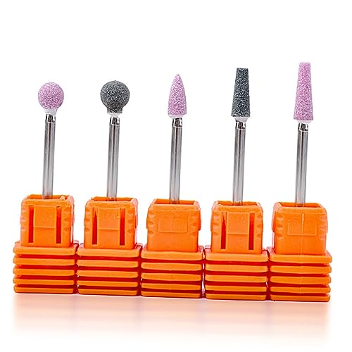 Set de 5 Puntas para Taladro de Uñas para Manicura