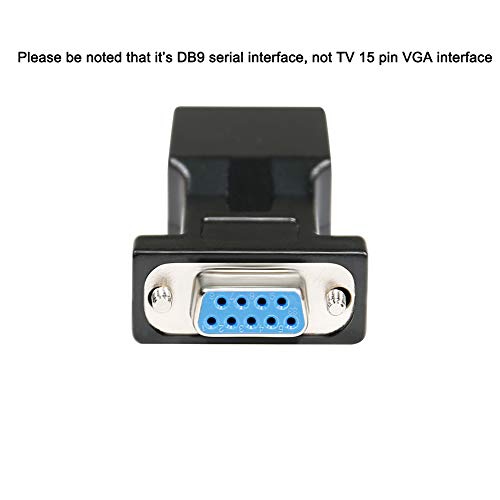 Dtech CB0241 Db9 To Rj45 Serial Adapter Rs232 Female To Rj-45 Female Ethernet Converter Compatible thumb #3