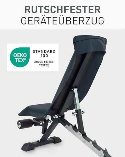 Fit-Flip Fitness Handtuch aus Mikrofaser - mit Magnet und Reißverschluss Tasche - Fitnesshandtuch für Sport...