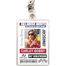 Talladega Nights Old Spice Carley Bobby Race car Driver ID Badge