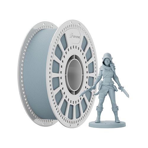 JOY FUTURE Matte PLA Filament (Light Gray), 1kg