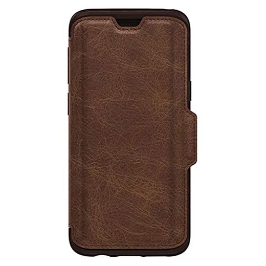 OtterBox för Samsung Galaxy S9, Plånboksfodral i läder, Strada, Brun