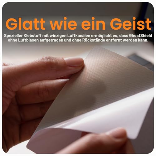 UPPERCASE GhostShield Premium-Handballenauflagen-Schutzhüllen-Set, schützt vor Kratzern und Abnutzung, kompatibel mit MacBook Pro 16\ 2024, 2023, 2021, M4/M3/M2/M1, Pro/Max (Silber)