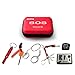 Edoking Emergency Survival SOS Kit,Edobil Camping Tools Kit, Multi Functional Pocket Tool for Outdoor,Home,Car(Red)