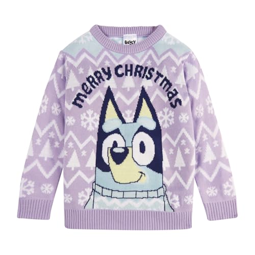 Pull de Noël pour filles Bluey le cadeau idéal sous le sapin