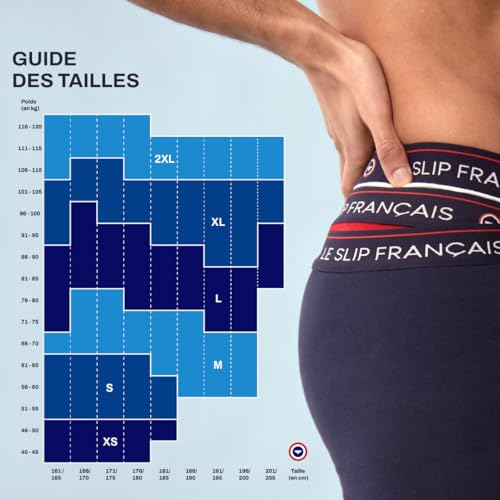 Le Slip Français - Lot de 3 Boxers en Coton 100% Made in France – vue 6