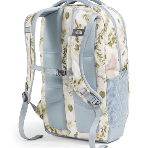 Image of The North Face Women's Jester Everyday Laptop Backpack - Commuter Travel Bag, Laptop Sleeve, Water-Repellent, Desert Stone Floral Dye Print /Frost Grey, One Size