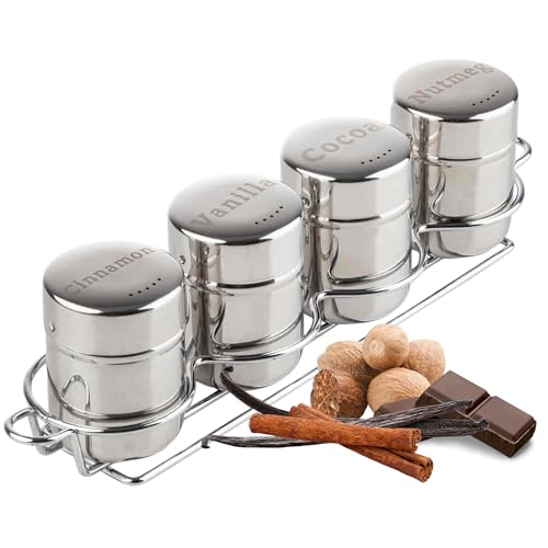 Juego de cocteleras Tablecraft de acero inoxidable con estante exclusivo 2