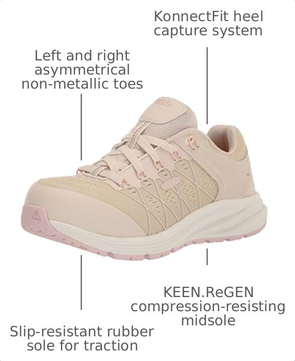 Image of KEEN Utility Vista Energy (Comp Toe) Birch /Peach Whip 11 B (M)