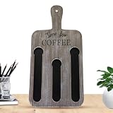 Contenitore per cialde di caffè, supporto per cialde di caffè | Supporto da parete per accessori da bar e caffè