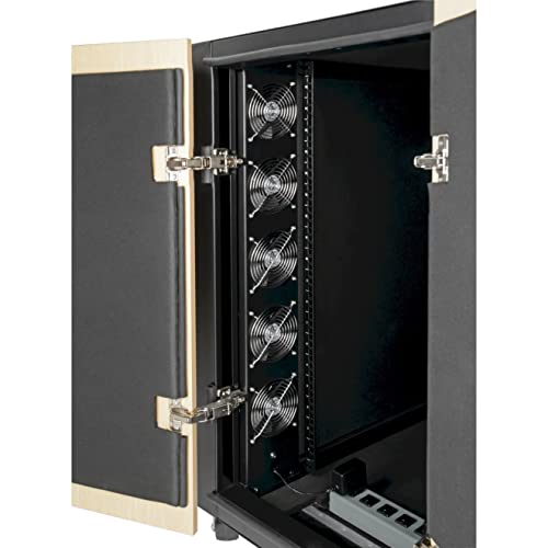 Tripp Lite 18U Soundproof Rack Enclosure Server Cabinet Quiet Acoustic #TOP29