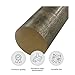 5.500 (5-1/2 inch) x 6 inches 932 (SAE 660) Bearing Bronze Round Rod Durable Bronze Versatile Use DIY Metalwork Mechanical Industrial-Grade Material