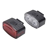 Conception rechargeable : doté conception rechargeable avec une batterie haute capacité intégrée, le kit d'éclairage de vélo offre des performances durables.Une seule charge peut permettre des trajets prolongés, et le port de chargement USB permet un chargement pratique via des banques d'alimentation, des ordinateurs ou des chargeurs.