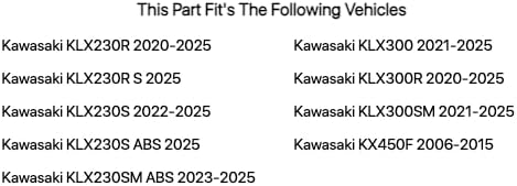 TUSK 4-Stroke Oil Change Kit Kawasaki KPO Full Synthetic 10W-40 for Kawasaki KLX300R 2020-2025