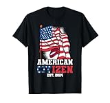 Photo Gallery american citizen 2024 - test per cittadini naturalizzati con bandiera degli stati uniti maglietta Photo Gallery american citizen 2024 - test per cittadini naturalizzati con bandiera degli stati uniti maglietta