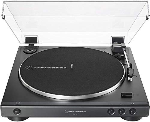 Image of Audio-Technica AT-LP60XUSBBK Fully Automatic Stereo Turntable System, Black