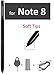 Galaxy Note 8 Pen Replacement Black, Stylus Touch S Pen for Samsung Galaxy Note 8 Note8 N950 Stylus Touch S Pen with Tips/Nibs Eject Pin