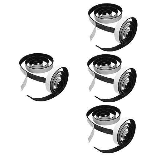 DOITOOL 8 Rolls Door Weather Stripping Door Seal Strip Exterior Door Weather Stripping Door Insulation Strips for Around The Door Heavy Duty Chair Heavy Duty Tape Adhesive Felt Leg Pads