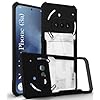 Jkobi Back Cover Case for Nothing Phone 3A 5G (Shockproof with Polycarbonate Clear Panel | Professional Black)
