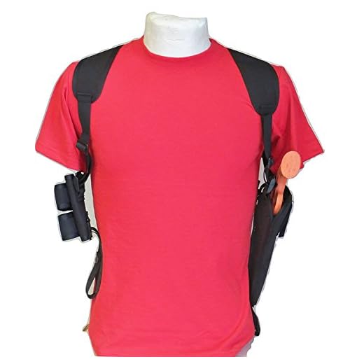 Federal Shoulder Holster for 6" S&W 29 & 629 Double Speedloader Pouch