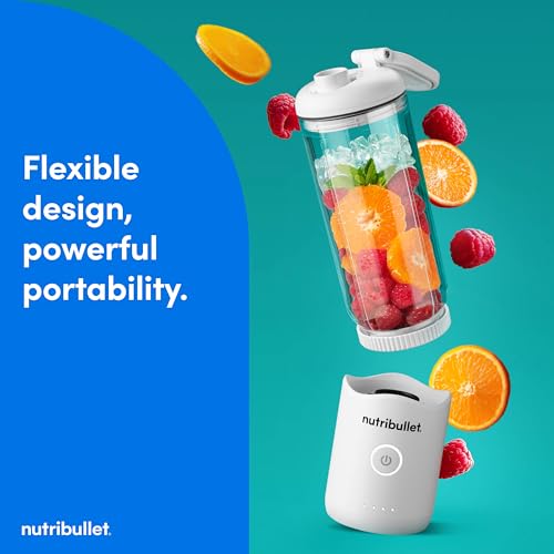 Image of nutribullet Flex Portable Blender NBPB50200AW, Matte White