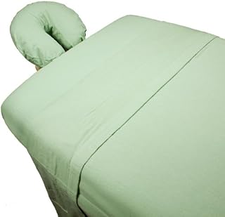 3-Piece Flannel Massage Sheet Set By Body Linen - Super Soft & Durable
