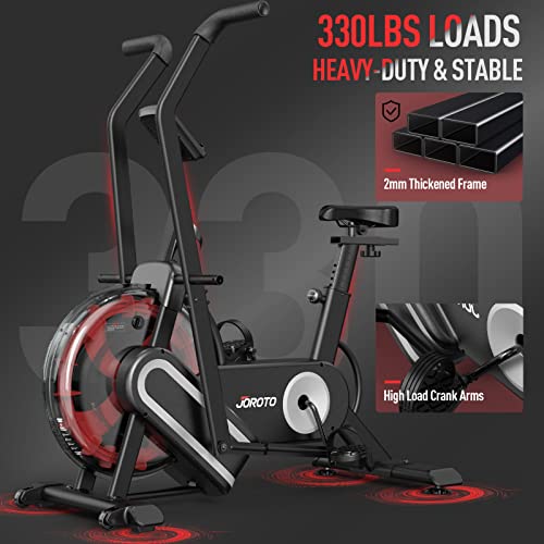 Joroto Water Exercise Bike Stationary Upright Indoor Cycling Bike For Upper And Lower Body Workout Support Bluetooth, Heart Rate & Ipad Holder - 330Lbs Weight Capacity #TOP2