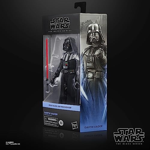 STAR WARS Boneco The Black Series, Figura 15 cm com Acessório - Darth Vader - F4359 - Hasbro