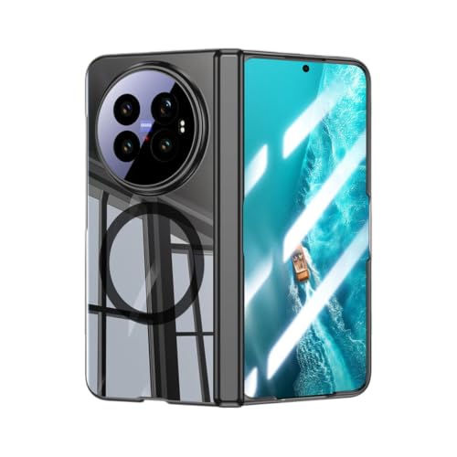 Coque antichoc pour Vivo X Fold6 Noir avec protège-charnière intégrale