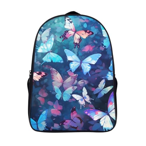 Cartable de dessin animé papillon soulageant le dos des écoliers