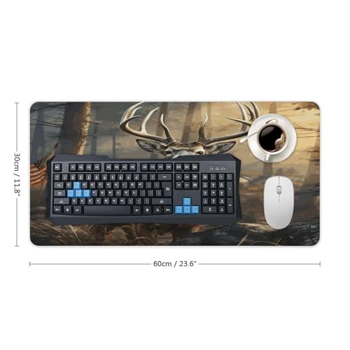 Mouse Pad grande antideslizante de goma 60x30 cm miniatura 2