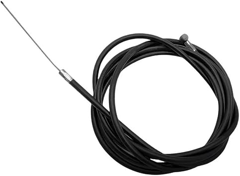 Steel Brake Cable for Kukirin G2, G2 MAXss, G2 MASTERs Electric Scooters, Front and Rear Replacement Wire Line, BlackRear